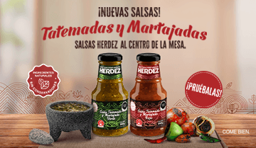 Banner Nuevas salsas: Tatemadas y Martajadas